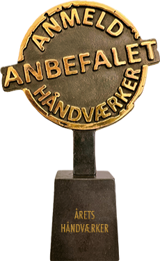 Anmeld Anbefalet Håndværker, Årets Håndværker
